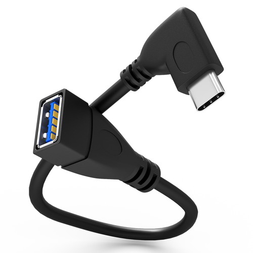 Adattatore angolare usb - usb-c,